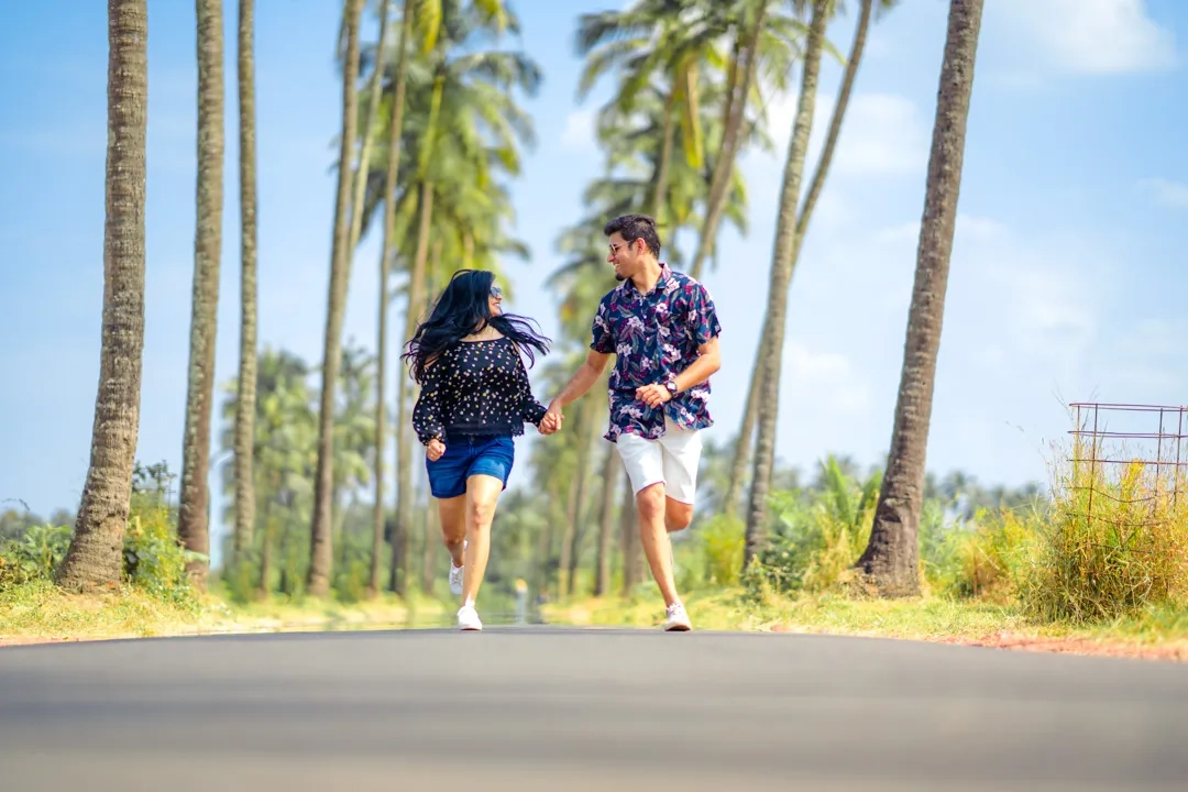 Shubham & Ankita Pre-wedding shoot – Goa